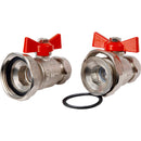 22mm Ball Valve with Butterfly Handle (Pair)